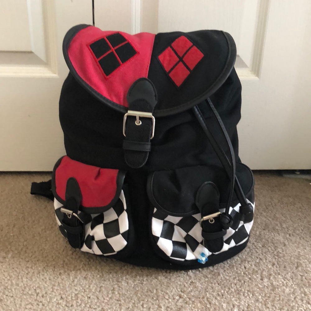 harley quin book bag